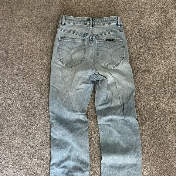 Rollas Original High Rise Straight Jeans - Picture 5 of 5